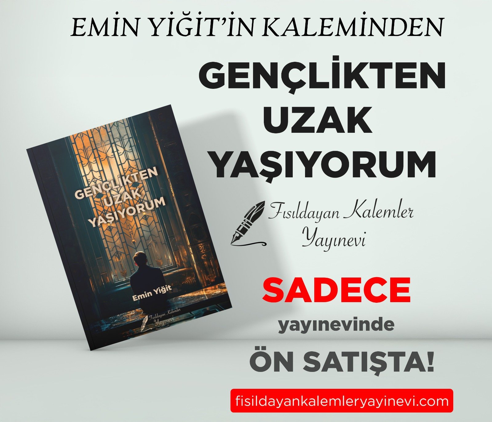 EMİN YİĞİT’TEN YENİ ŞİİR KİTABI: “GENÇLİKTEN UZAK YAŞIYORUM”