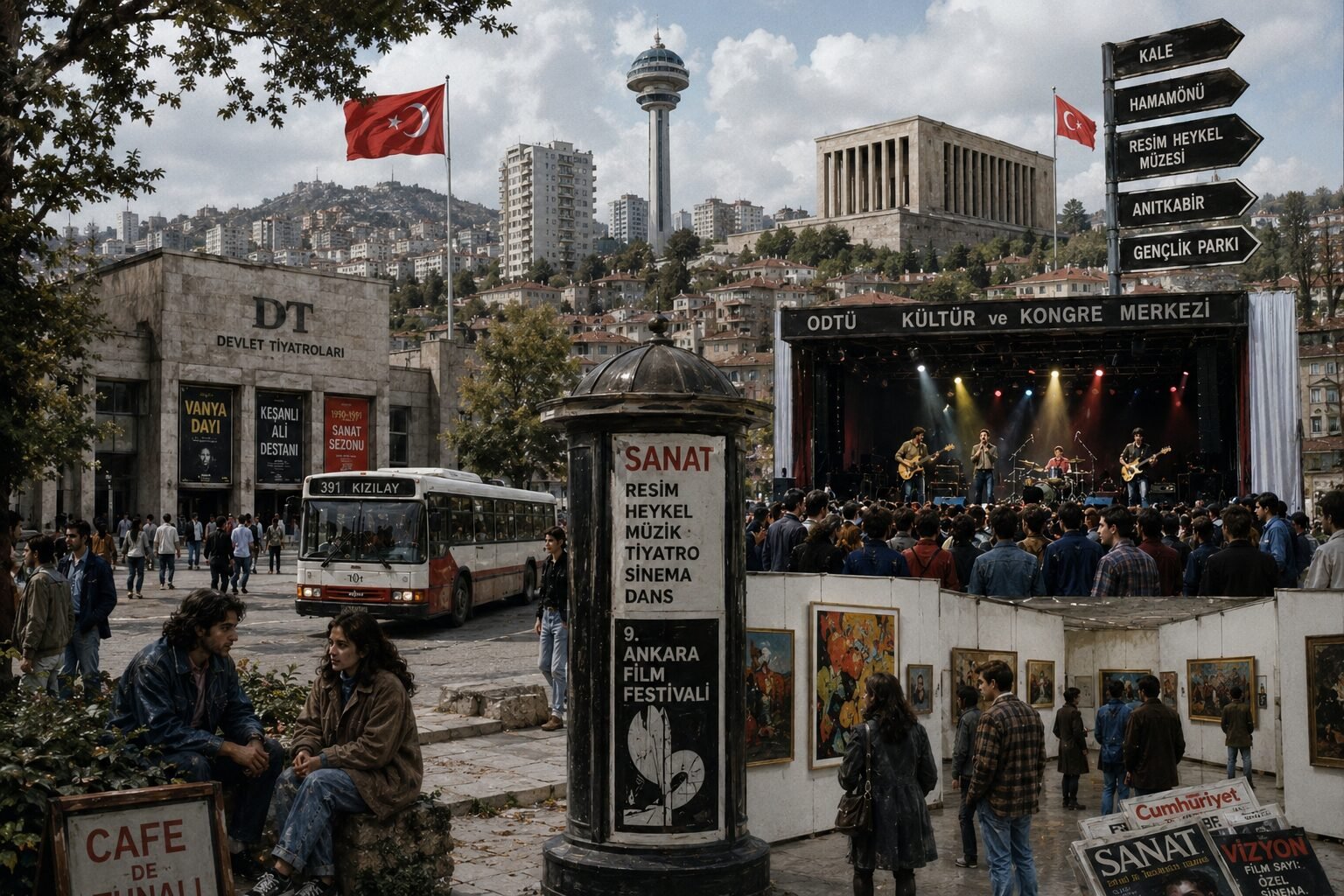 Ankara’da 1990’lı Yıllarda Kültür ve Sanat  Gelişim Süreci