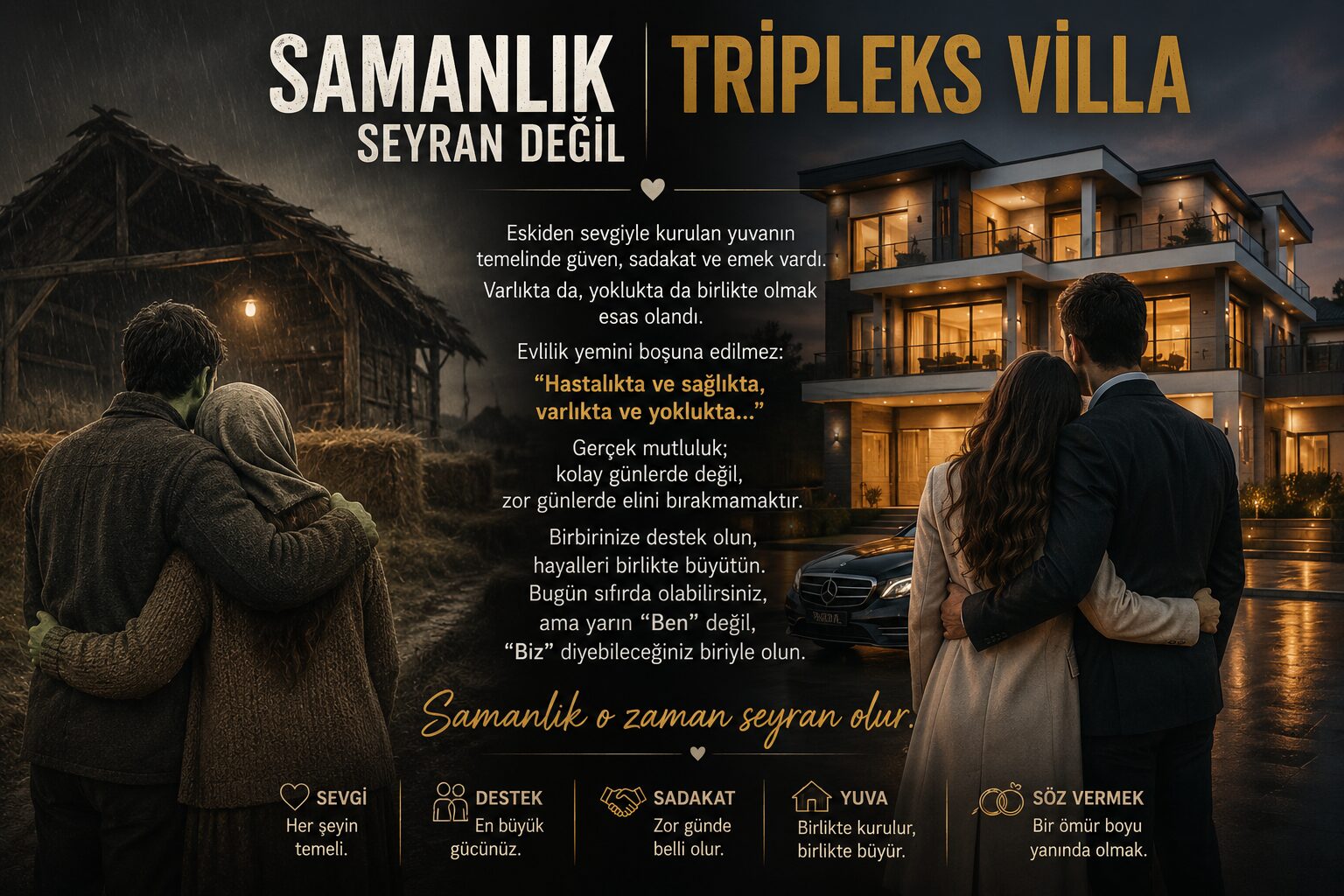 Samanlık Seyran Değil, Tripleks Villa mı?