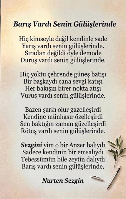 Barış Vardı Senin Gülüşlerinde