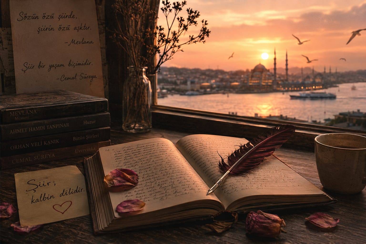 ŞİİR KALBİN DİLİDİR