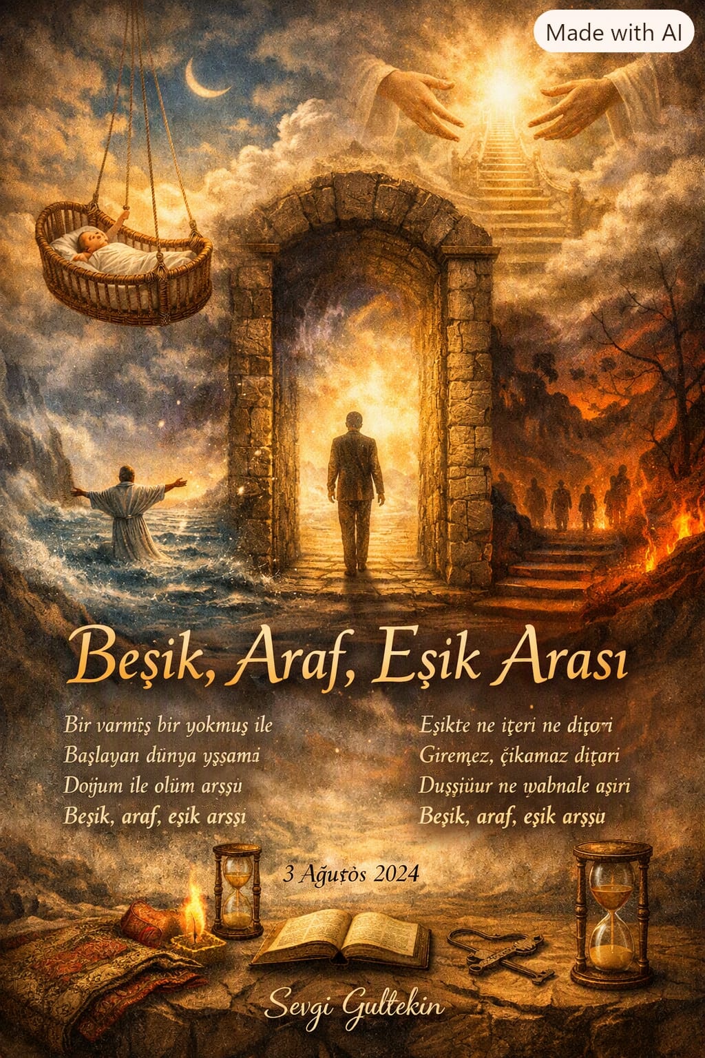 Beşik, Araf, Eşik Arası 